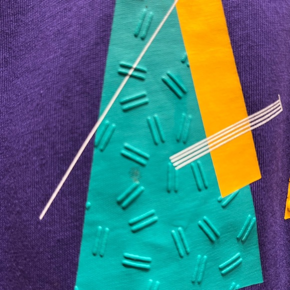 Nike Air Long Sleeve purple with 90’s detailing, 💯 cotton, great condition LG - Picture 12 of 13